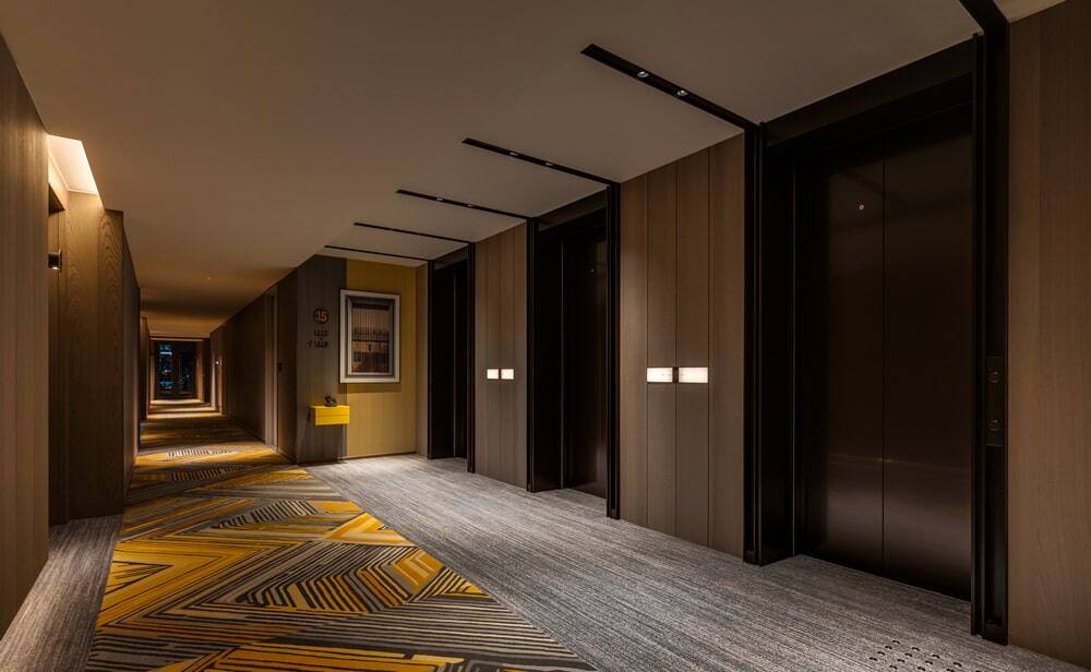 Guest-room-corridor, CCD – Cheng Chung Design