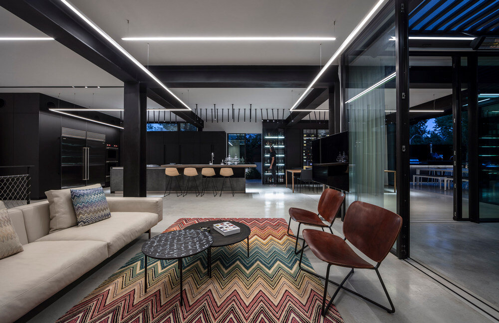 living space, D89 House by Architect Raz Melamed