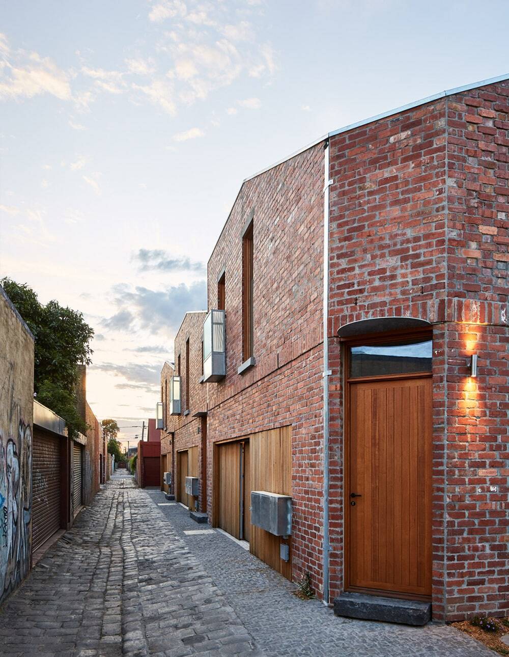 Davison Collaborative, a Three-Townhouse Project by HIP V. HYPE and Archier