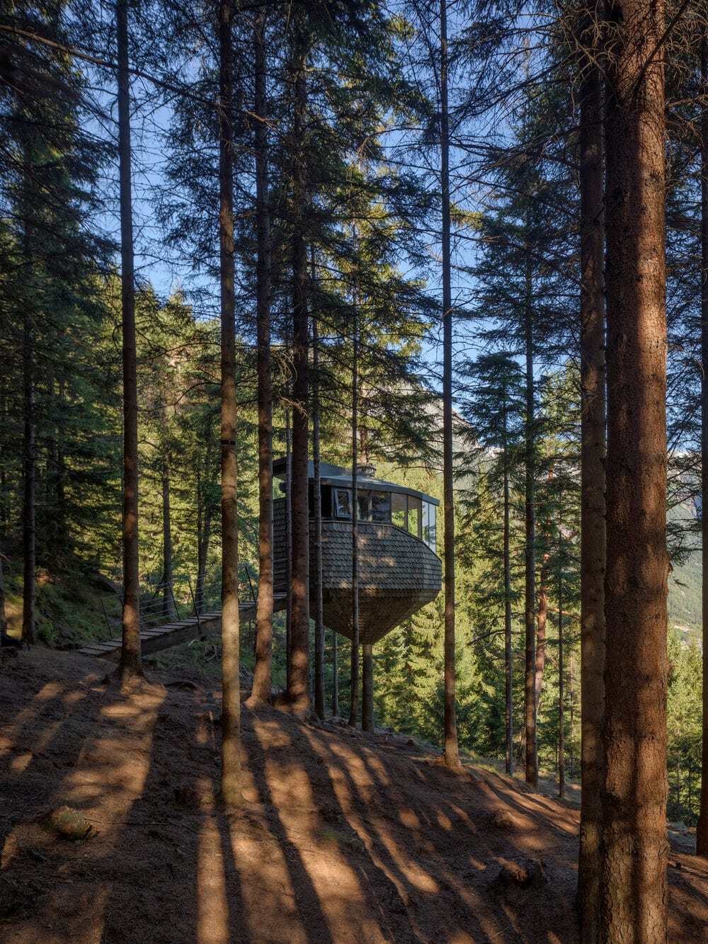 Woodnest Treehouses by Helen & Hard