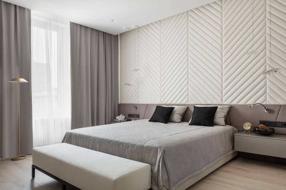 bedroom, Kerimov Architects