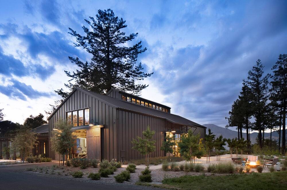 Theorem Winery, Calistoga, California by Richard Beard Architects