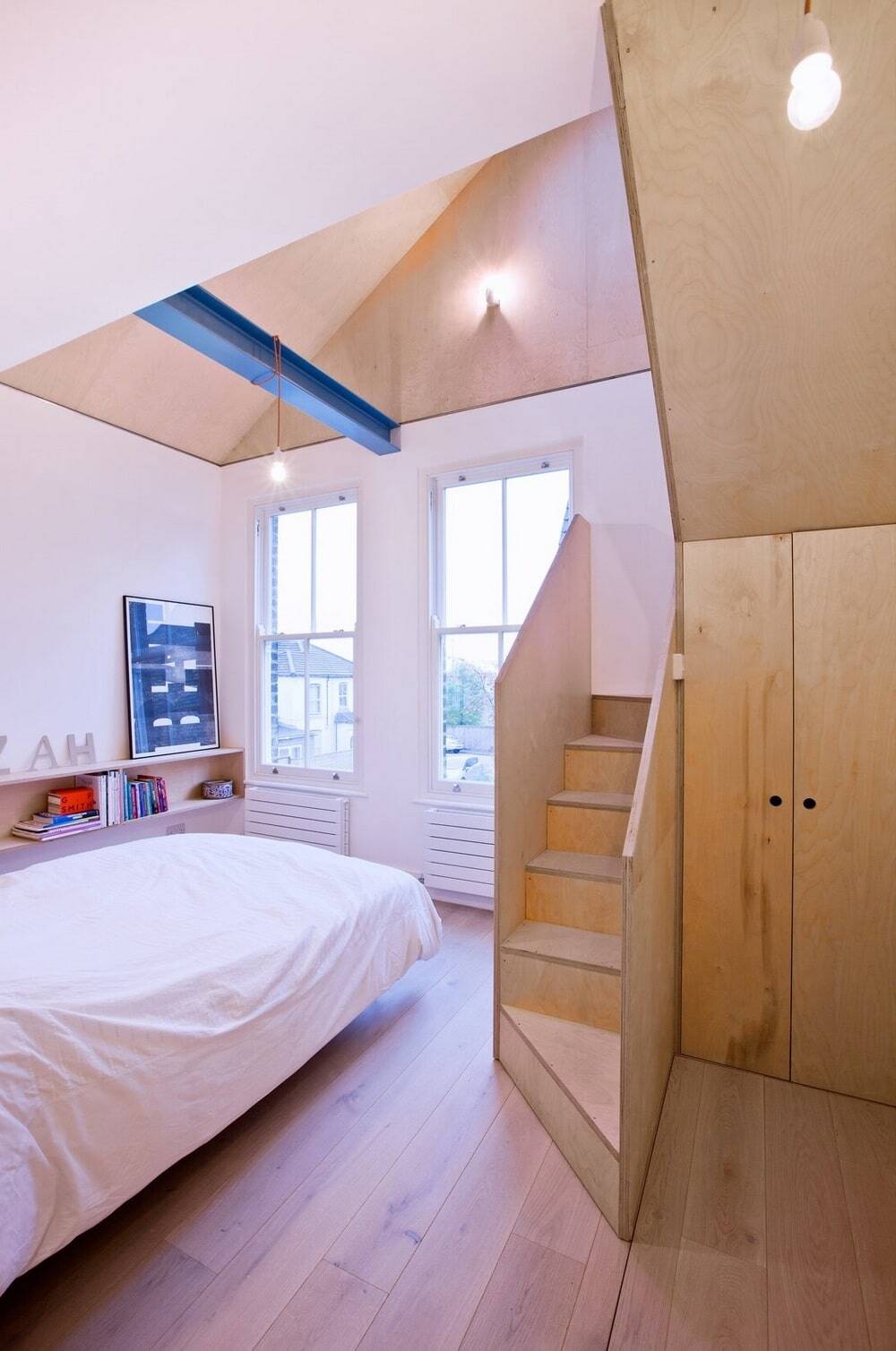 bedroom, Zminkowska De Boise Architects
