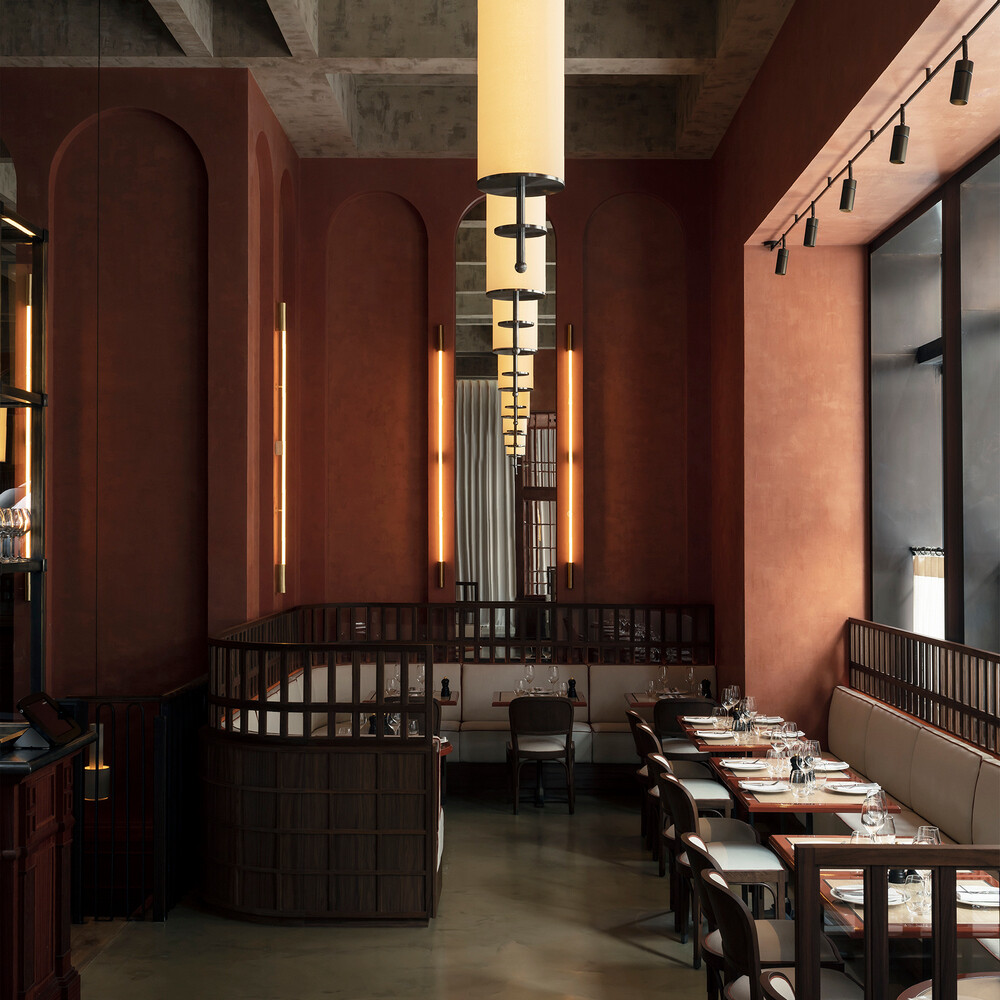 Maison Francois Restaurant by John Whelan - GSL / A’ Design Award & Competition
