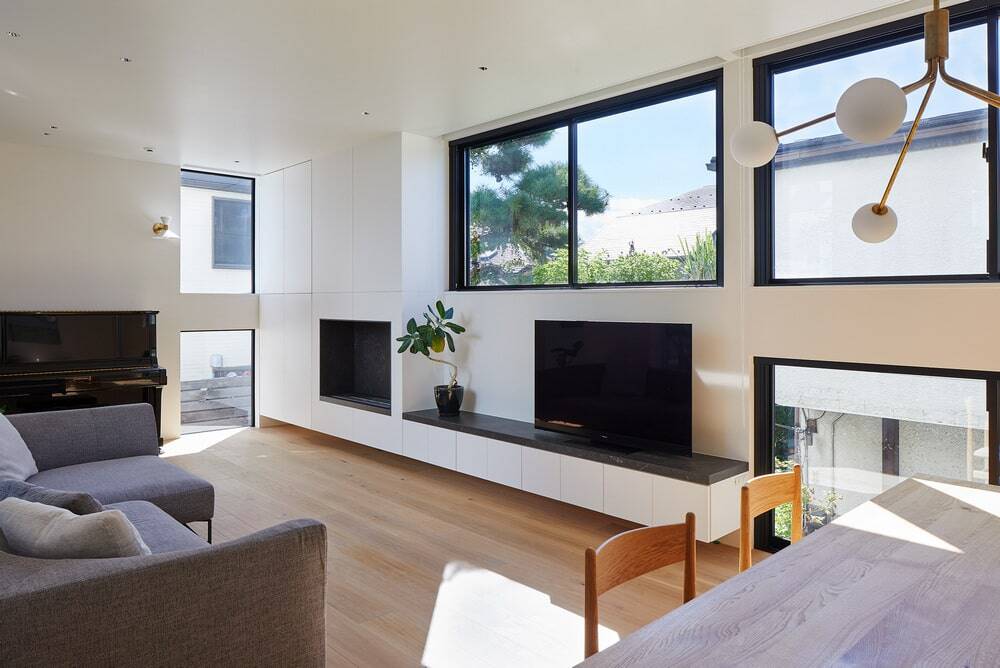 living room, Naf Architect & Design