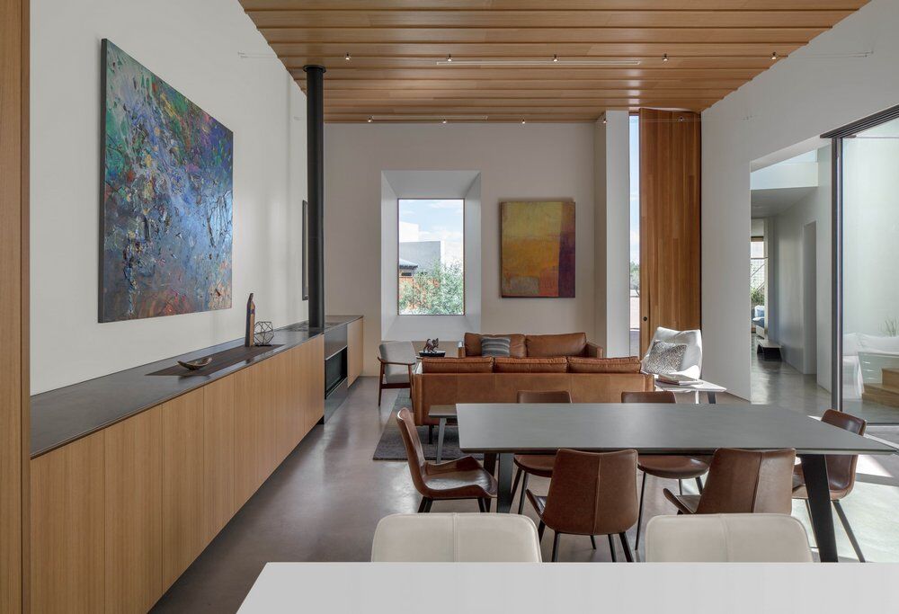 living room, Ibarra Rosano Design Architects