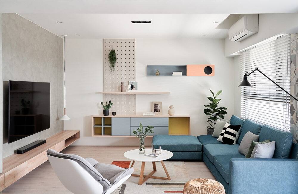 living room, NestSpace Design