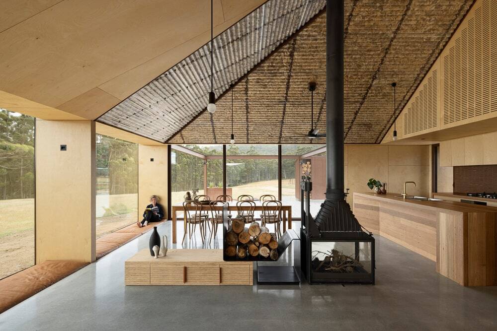 large open living space, FMD Architects