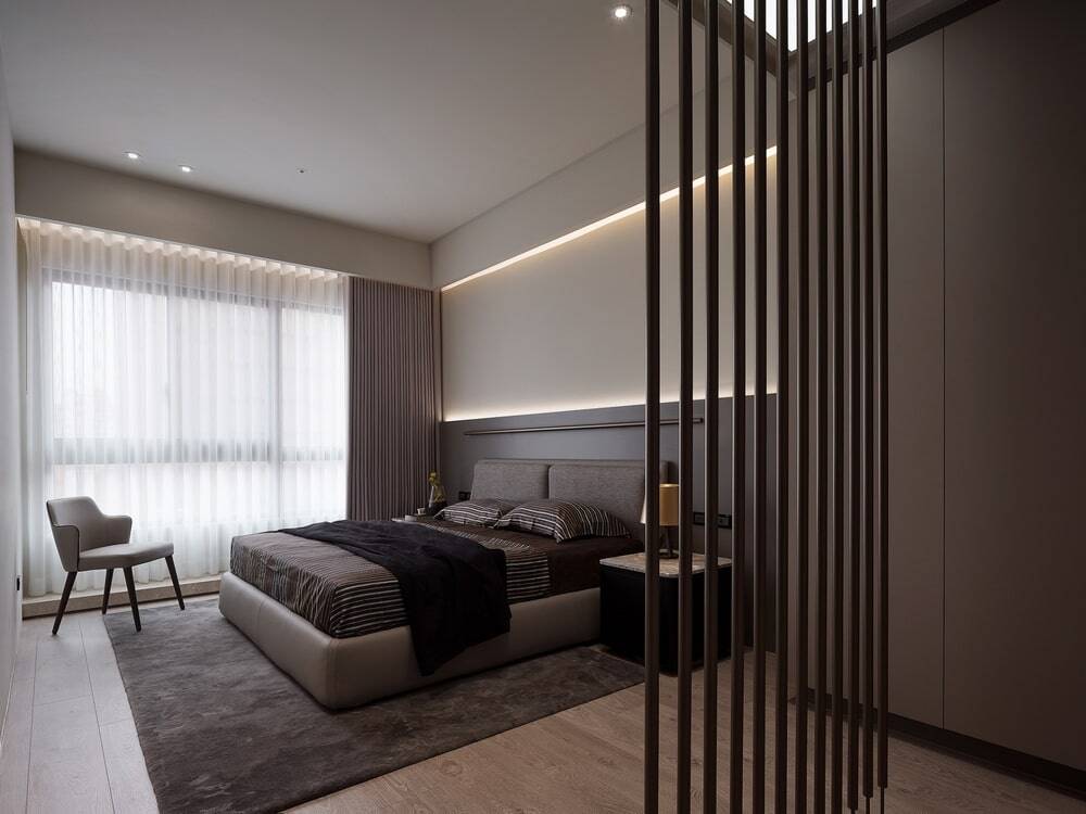 bedroom, Senjin Interior Design