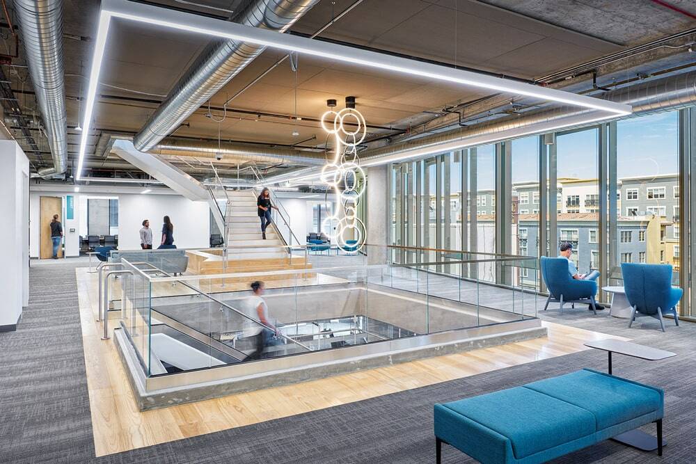 Splunk Silicon Valley Workplace - The Stairway of Connection