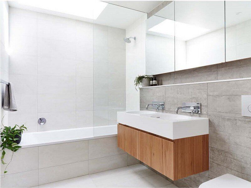 Modern faucets and showers