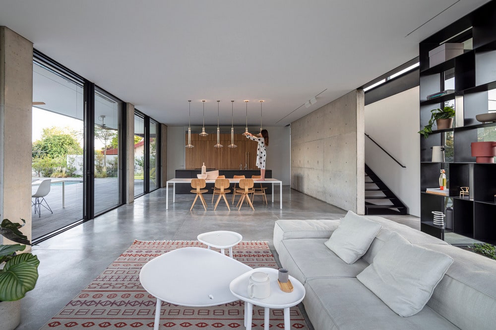 living room, Pitsou Kedem Architects