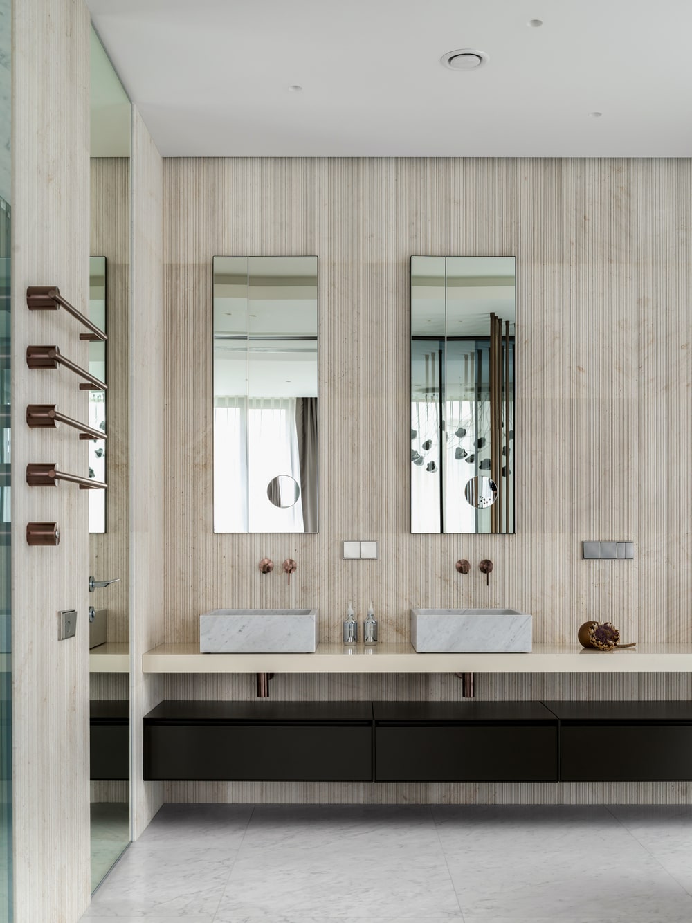 master bathroom, Kerimov Architects