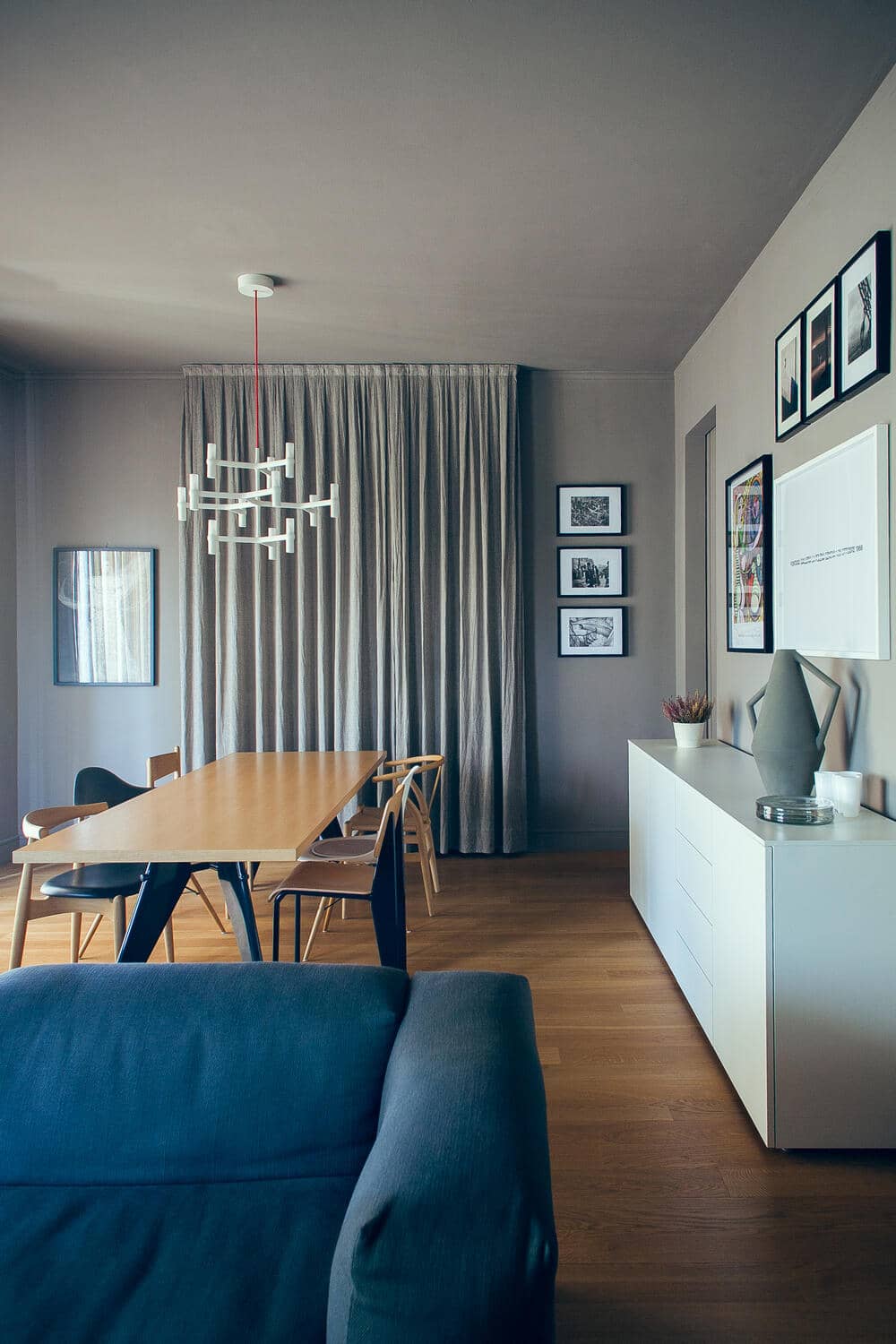 living space, dining area, Andrea Rubini Architetto