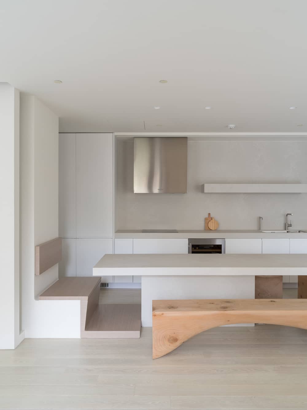 kitchen, dining area, Marty Chou Architecture