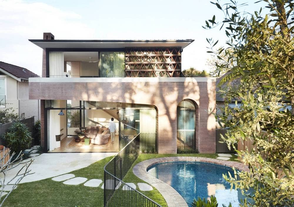 La Casa Rosa by Luigi Rosselli Architects