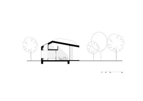 Holiday Home Side Elevation