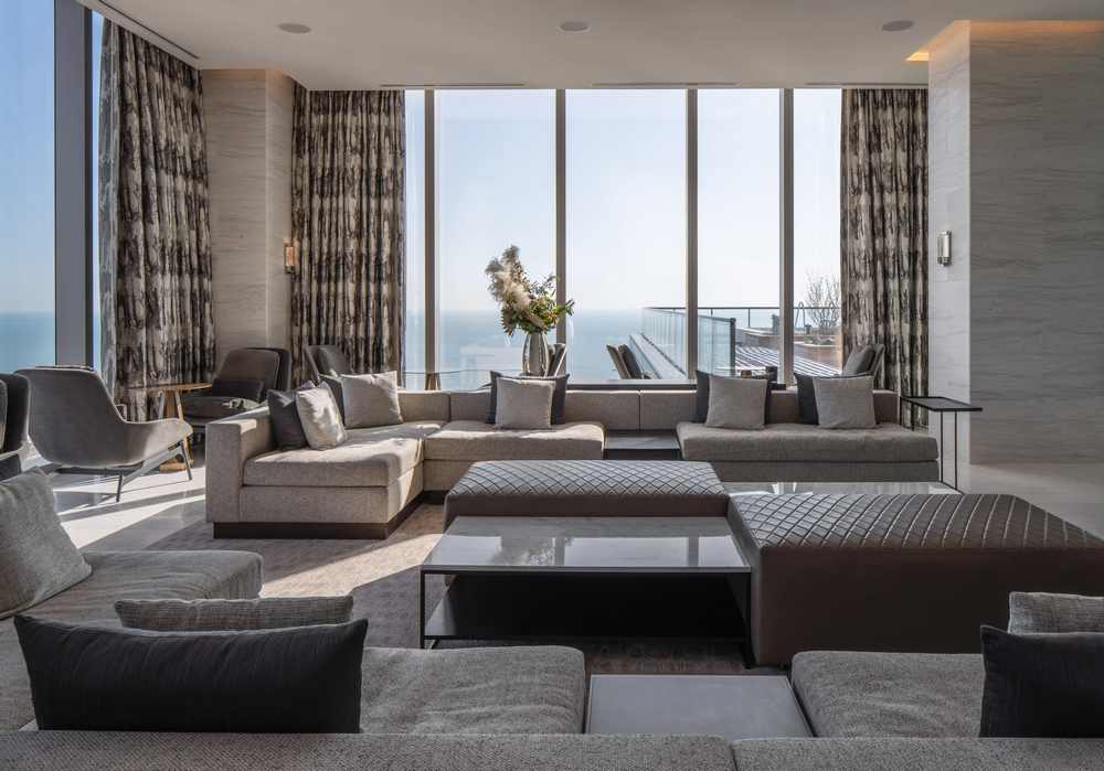 lounge, Hirsch Bedner Associates Los Angeles