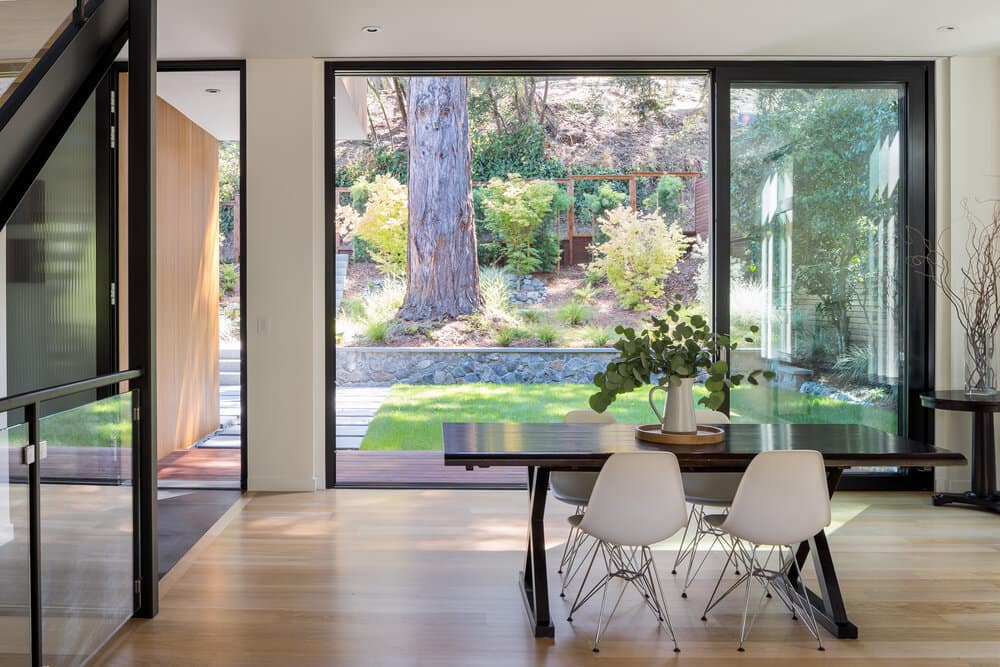 dining room, Markoff Fullerton Architects