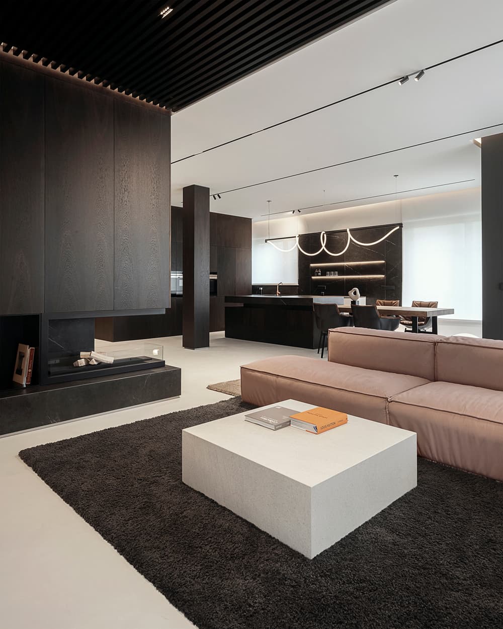 Apartment in Warsaw by hilight.design