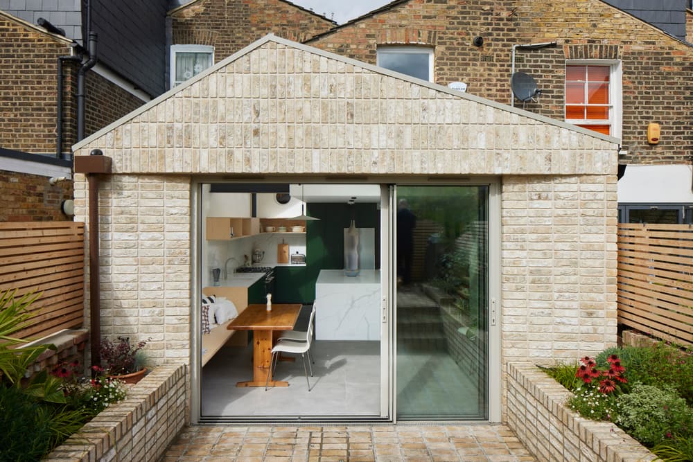 Stacked Brick Extension by YARD Architects