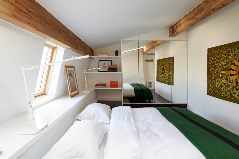 bedroom, Manuelle Gautrand Architecture