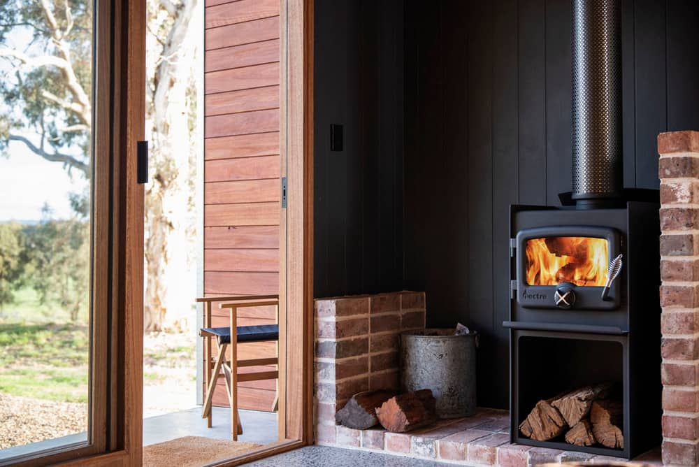 fireplace, Cameron Anderson Architects