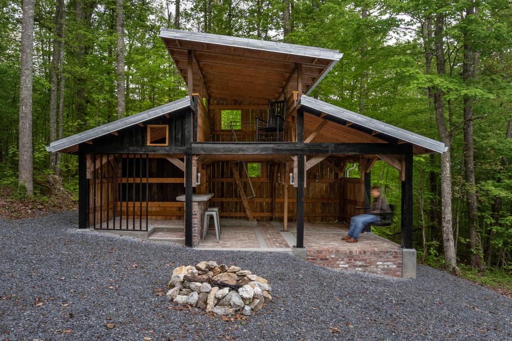 Oak Shelter by Mike Stone Architect