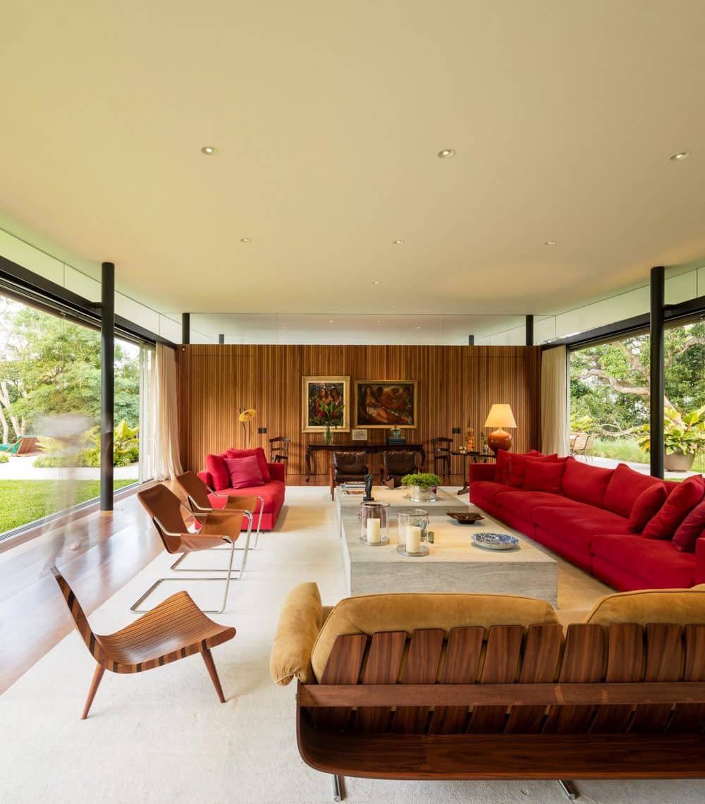 living room, Bernardes Arquitetura