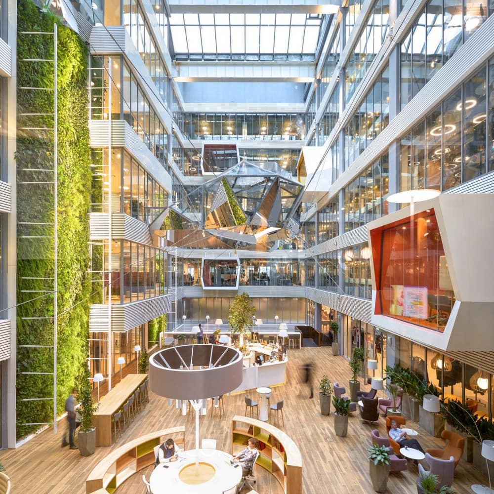 Interior Space and Exhibition Design, Sberbank Headquarters Atrium by Evolution Design