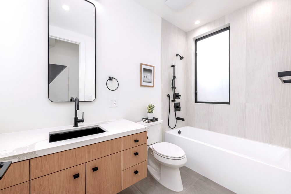 guest bathroom, Knock Architecture and Design