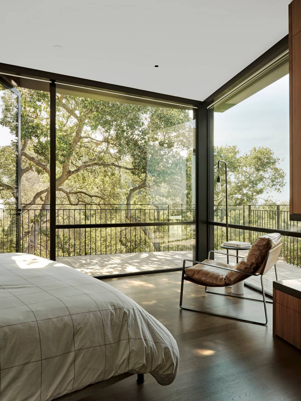 bedroom, Feldman Architecture