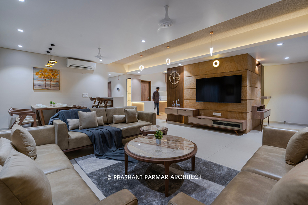 Aman Apartment by Prashant Parmar Architect