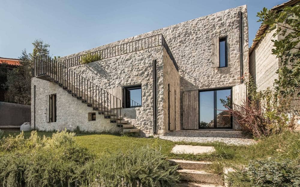 Peloponnese Olive Tree Stone House by Ivana Lukovic