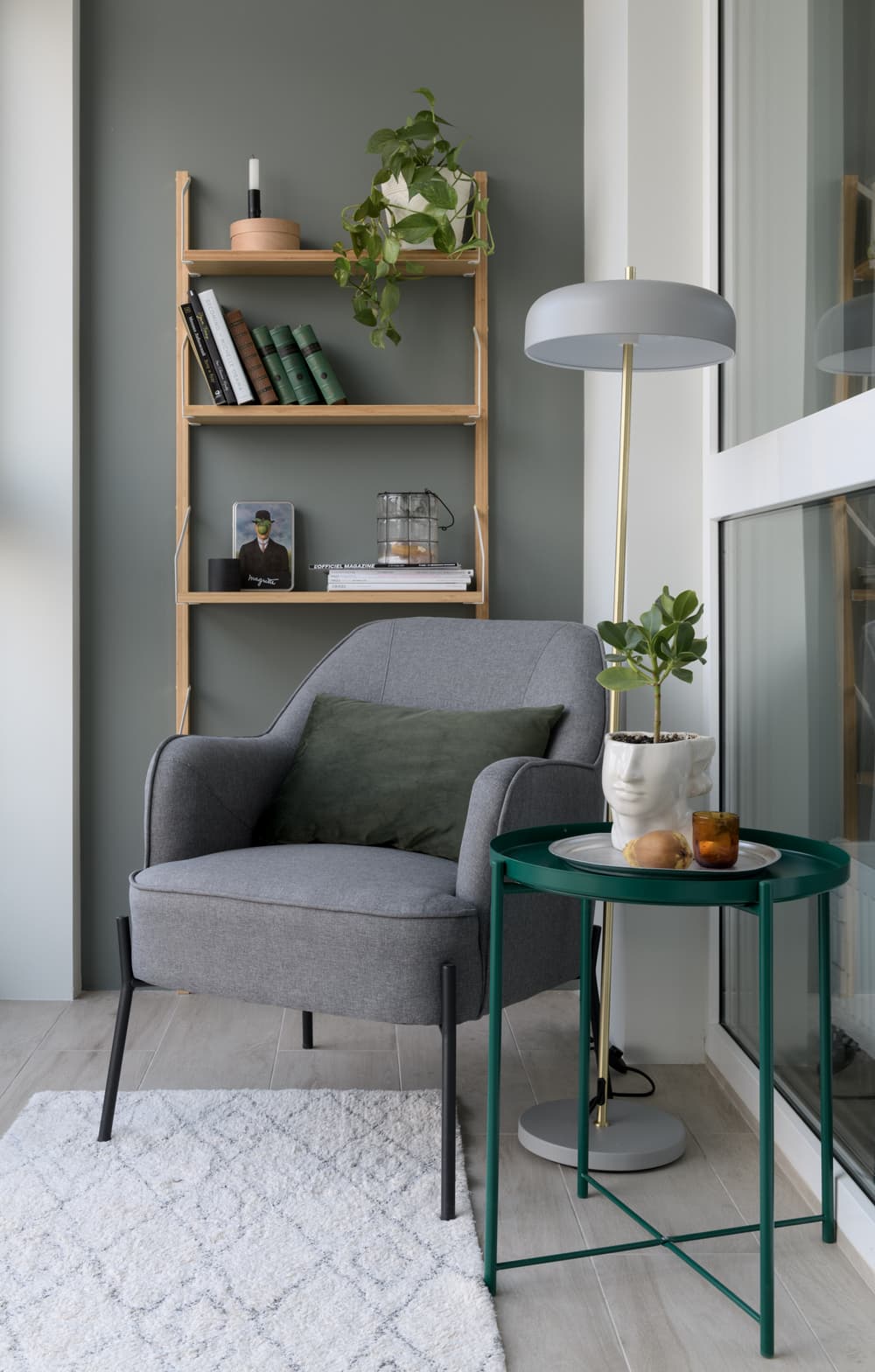 The Olive Shade Apartment in Kyiv, Ukraine
