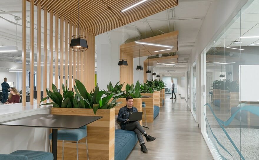 biophilic workspaces, Microsoft Office Campus in San Francisco, California