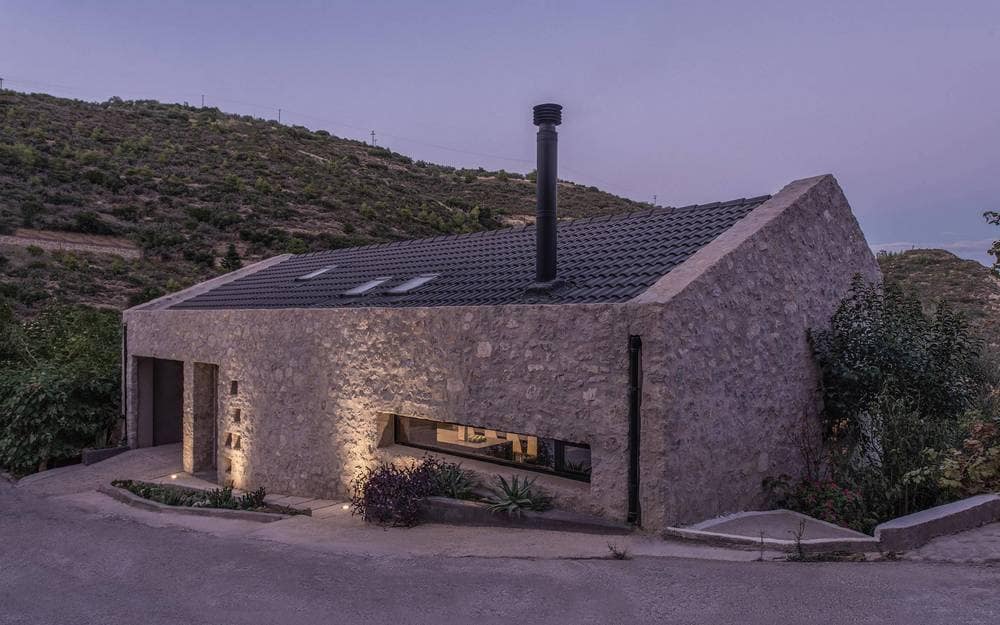 Peloponnese Olive Tree Stone House by Ivana Lukovic