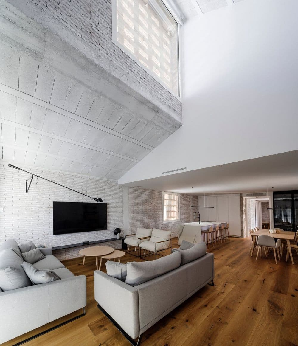 living room, Spain by Serrano + Baquero Arquitectos