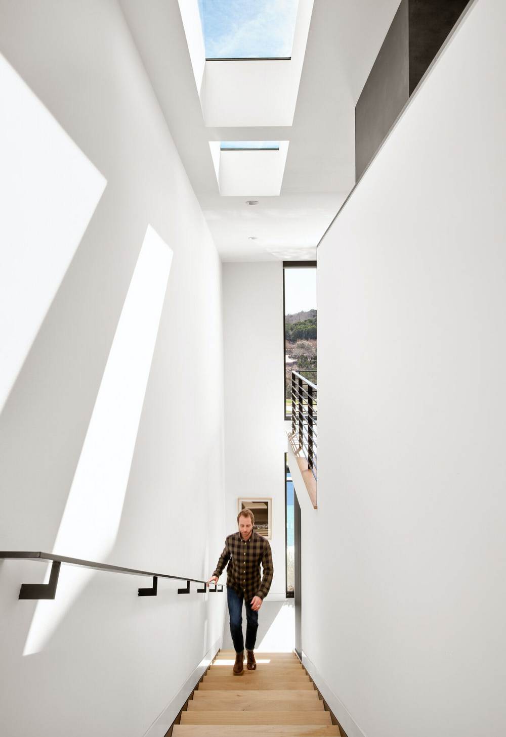 staircase, Matt Fajkus Architecture