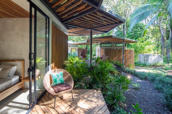 Tropical Pergola is Woven in the Jungle of Costa Rica