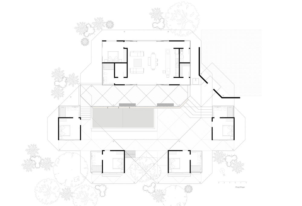 courtyard villa plan