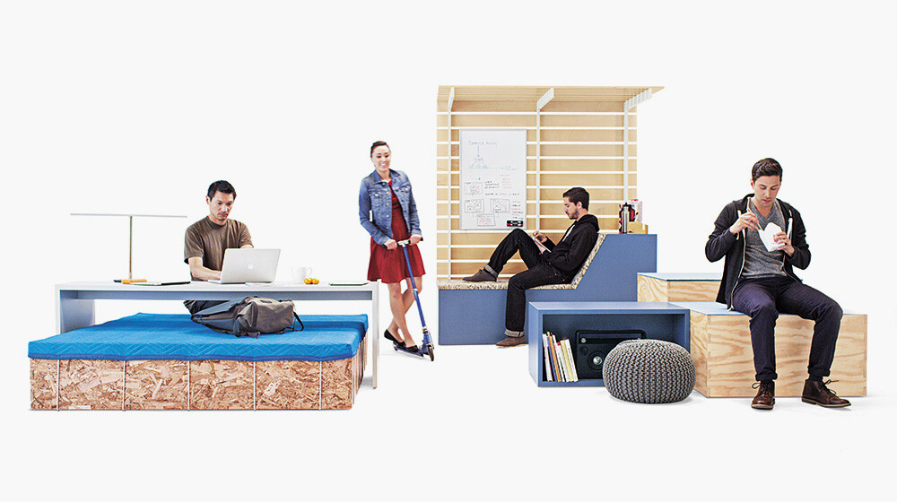 Modular Furniture System for Offices