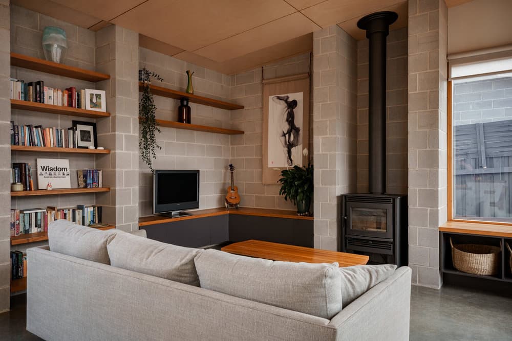 living room, Stonehouse + Irons Architecture