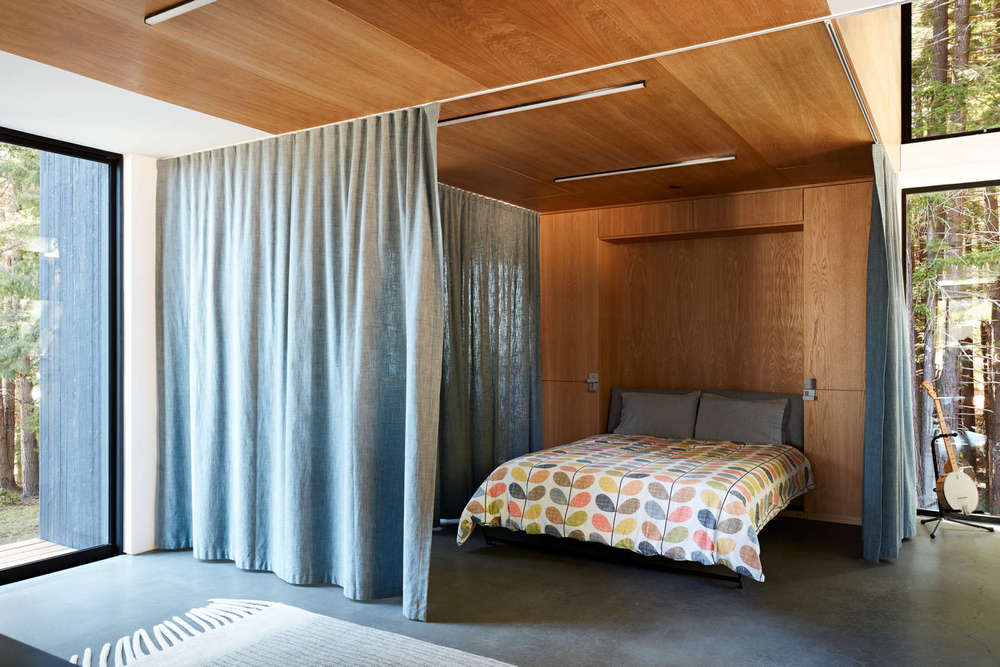 bedroom, Klopf Architecture