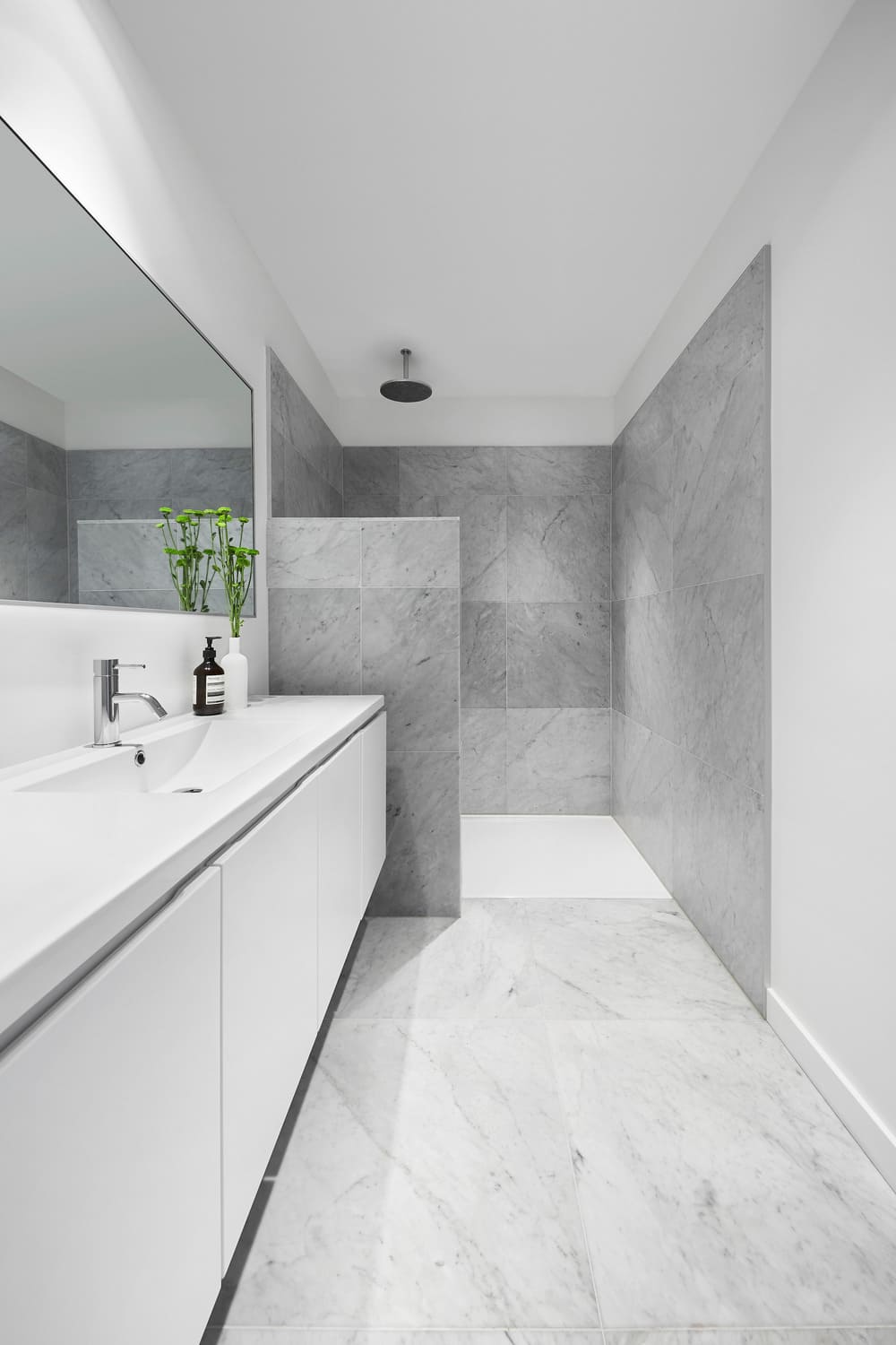 bathroom, The Renovation of Mélodie Violet's Montreal Home