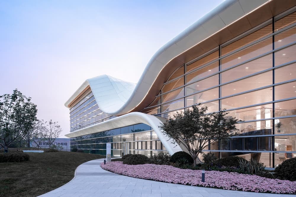 Qingdao Innovative Technology Park Visitor Center by AICO