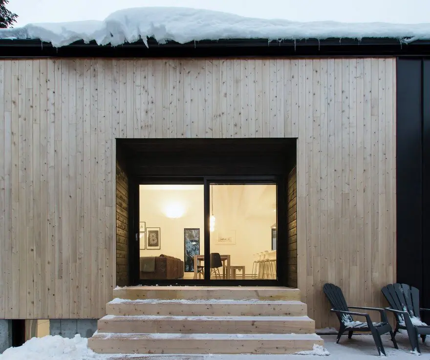 Scandinavian Inspiration Residence by CARGO Architecture, Quebec, Canada