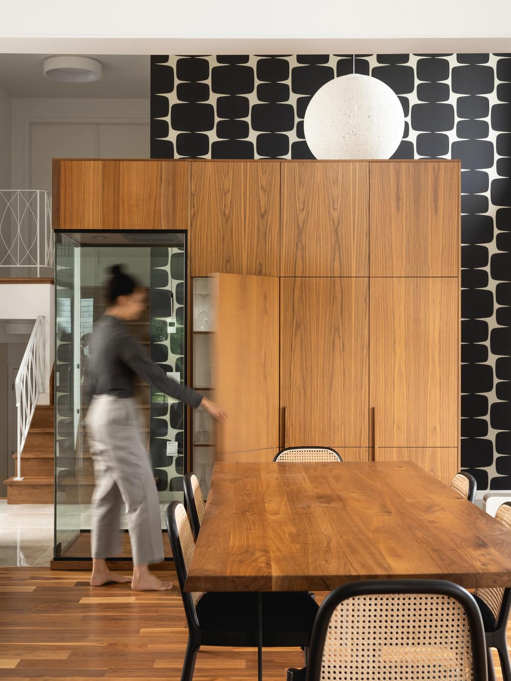 dining room, Luc Plante Architecture + Design