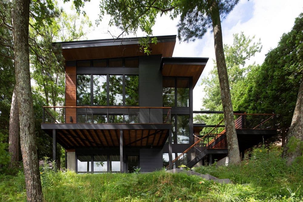 Chain O’ Lakes Tree House by Bruns Architecture