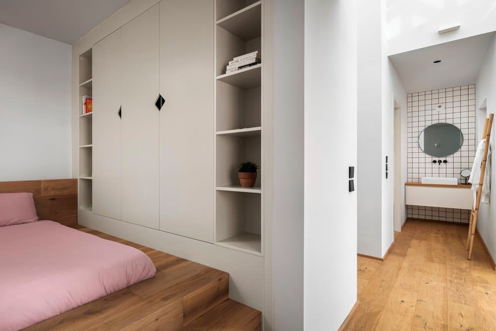 bedroom, Valentino Architects